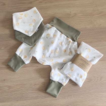 Bavoir Caramel
