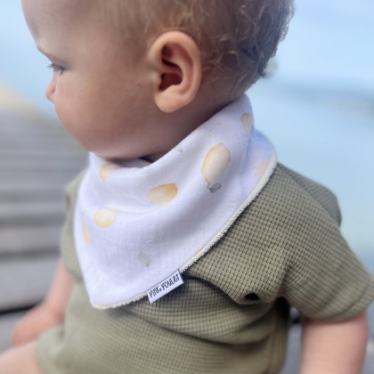 Bavoir Caramel