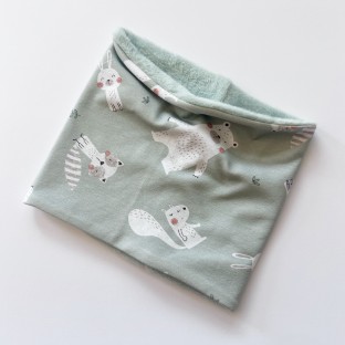 Snood Renard & Fleurs