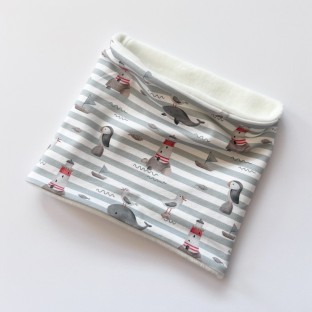 Snood Sea Green / 1-2 ans