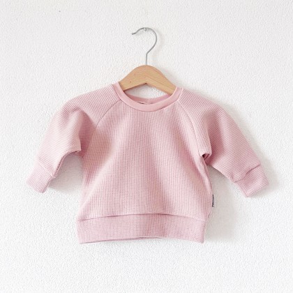 Pull gaufré Moutarde