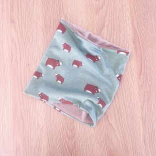 Snood Renard & Fleurs