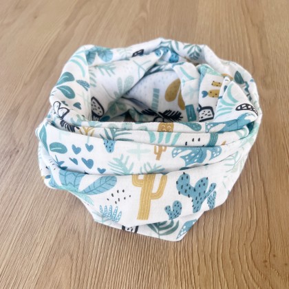 Snood en double-gaze Bloom