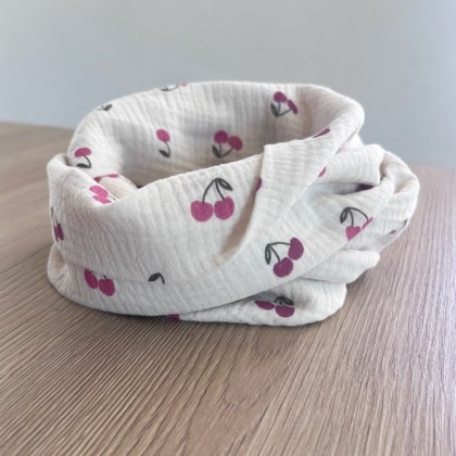 Snood en double-gaze Savannah Baby / dès 18 mois