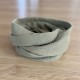 Snood en double-gaze Vert Olive / Adulte