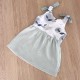 Robe bi-matière Sea Green - Little Oasis - 74-80