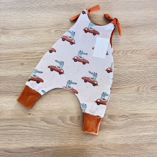Barboteuse longue Leopard - 50-56