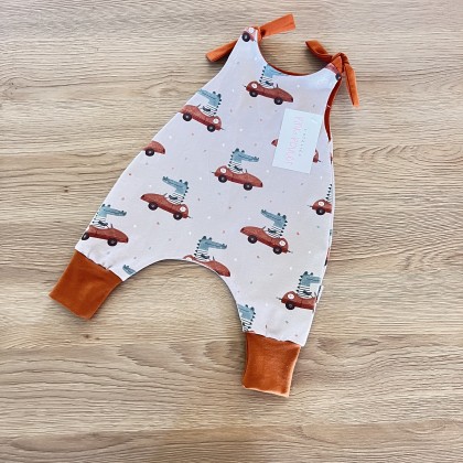Barboteuse longue Leopard - 50-56