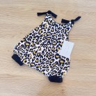 Barboteuse courte Leopard- 50-56