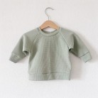 Pull Gaufré Sea Green - 62-68