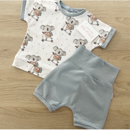 Ensemble T-shirt + short Sunny - 74-80