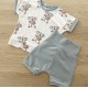 Ensemble T-shirt + short Sunny - 74-80